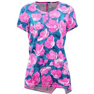 Crazy Idea Womens T-Shirt Aloha T-shirt (Dames |roze)