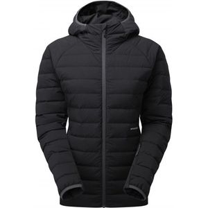 ARTILECT Womens Divide Fusion Stretch Hoodie Donsjack (Dames |zwart)