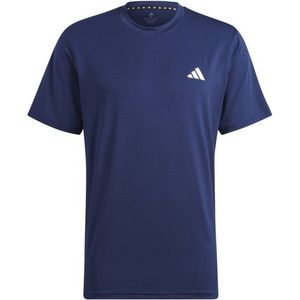 adidas Training-Essentials Stretch Tee Sportshirt (Heren |blauw)