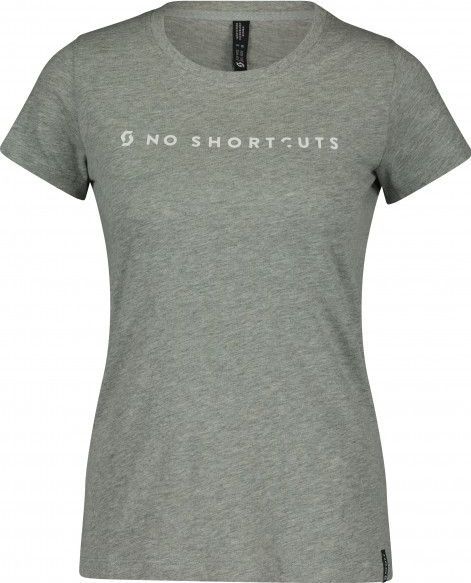 Scott Womens No Shortcuts S/S T-shirt (Dames |grijs)