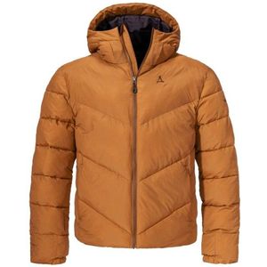 Schöffel - Urban Ins Jacket Style Lodos MNS - Functioneel Jack - Bruin - Met Capuchon