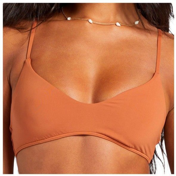 Billabong Womens Sol Searcher V Bralette Bikinitop (Dames |oranje)