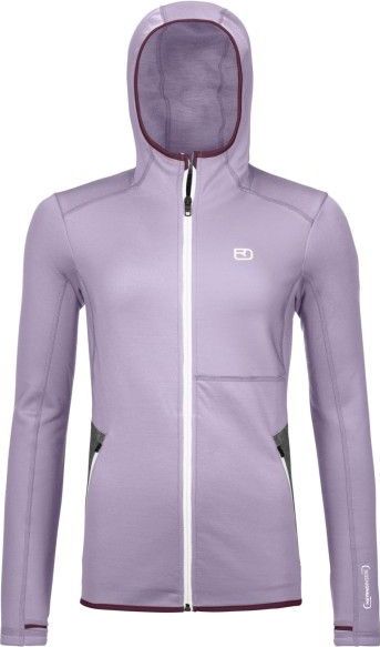 Ortovox - Womens Fleece Hoody - Fleecevest - Purper