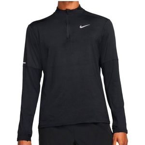 Nike Dri-Fit Element 1/4-Zip Running Top Hardloopshirt (Heren |zwart)