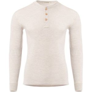 Aclima Warmwool Granddad shirt Merinotrui (Heren |wit)