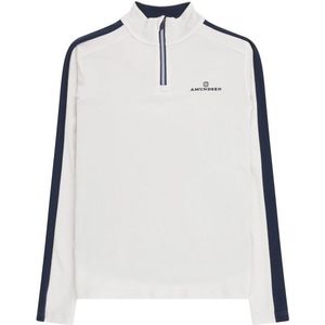 Amundsen Sports Womens 5Mila Half Zip Merinovest (Dames |wit)