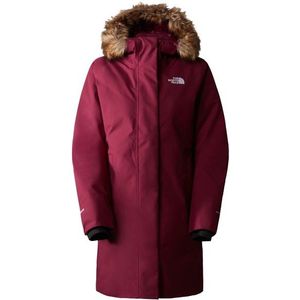 The North Face Womens Arctic Parka Lange jas (Dames |rood |waterdicht)