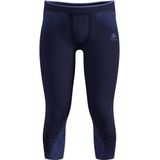 Odlo - Base Layer Bottom 3/4 Performance Warm - Synthetisch Ondergoed - Blauw