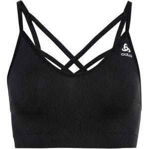 Odlo Womens Sports Bra Seamless Soft Sportbeha (Dames |zwart)