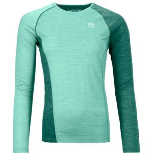 Ortovox Womens 120 Cool Tec Fast Upward Long Sleeve Sportshirt (Dames |groen)