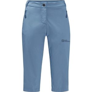 Jack Wolfskin Womens Activate Light 3/4 Pants Short (Dames |blauw)