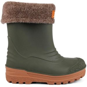 Kavat - Kids Gimo WP - Rubberlaarzen - Bruin/Olijfgroen - Waterdicht