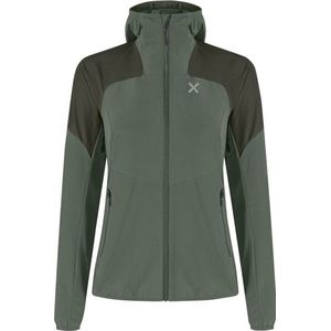 Montura Womens Rise Hooded Jacket Softshelljack (Dames |olijfgroen)