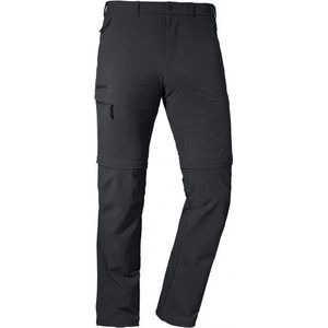 Schöffel Pants Koper1 Zip Off Trekkingbroek (Heren |zwart)