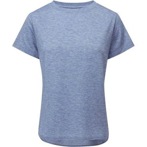 Sherpa Womens Asha Crew T-shirt (Dames |purper/grijs)