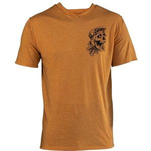 Leatt MTB Gravity 10 Jersey Fietsshirt (Heren |bruin/oranje)