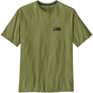 Patagonia 73 Skyline Organic T-Shirt T-shirt (Heren |olijfgroen)