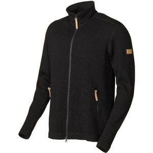Ivanhoe of Sweden Volmar Full Zip Wollen vest (Heren |zwart)