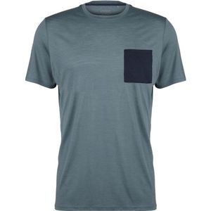Stoic MerinoChill MMXX Göteborg Pocket Tee Merinoshirt (Heren |grijs)