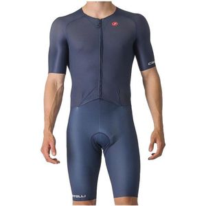 Castelli Sanremo BTW Speed Suit Fietspak (Heren |blauw)