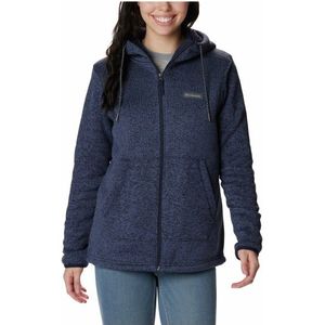 Columbia Womens Sweater Weather Sherpa Full Zip Fleecevest (Dames |blauw)