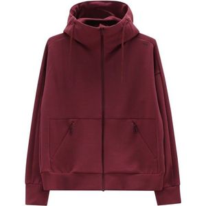 Jeanne Baret Womens Jakarta Hood Jacket Trainingsjack (Dames |rood)