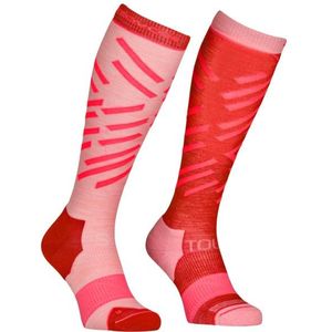 Ortovox - Ski Tour Long Socks - Skisokken - Rood/Roze