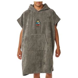 Rip Curl Logo Hooded Towel Surfponcho (Heren |grijs)