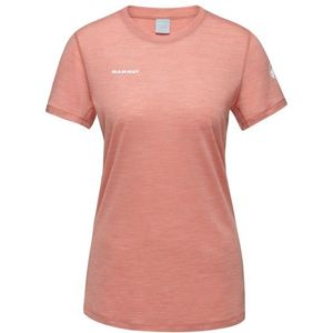 Mammut Womens Tree Wool Firstlayer T-Shirt Merinoshirt (Dames |quartz dust melange)