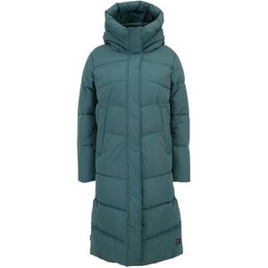 Iriedaily Womens Paddy 24 Coat Lange jas (Dames |blauw)