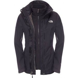 The North Face Womens Evolve II Triclimate Jacket 3-in-1-jas (Dames |grijs |waterdicht)