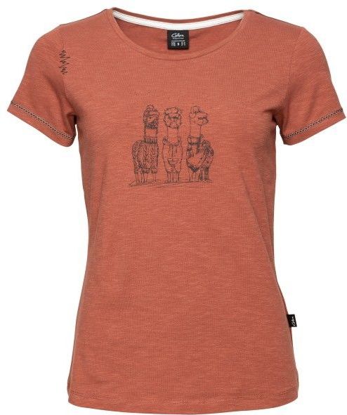 Chillaz - Gandia Alpaca Gang - T-shirt - Rood - Dames