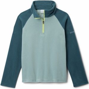 Columbia - Kid's Glacial Fleece Half Zip - Fleecetrui - Turkoois/Blauw