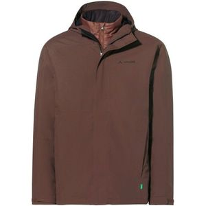 Vaude - Neyland 3in1 Jacket - 3-in-1-jas - Bruin - Waterdicht