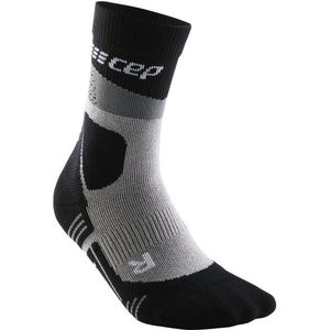 CEP Max Cushion Socks Hiking Mid Cut Wandelsokken (Heren |zwart/grijs)