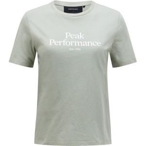 Peak Performance Womens Original Tee T-shirt (Dames |grijs)