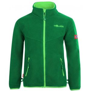 Trollkids Kids Oppdal Jacket XT Fleecevest (Kinderen |groen)