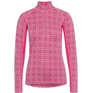 Kari Traa Womens Rose Light Half Zip Merino-ondergoed (Dames |roze)