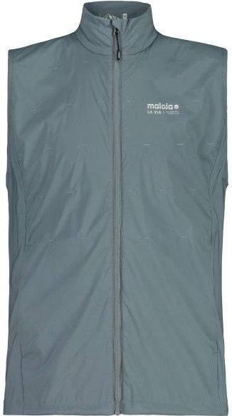 Maloja - AurachM - Synthetische Bodywarmer - Grijs - Isolerend - Winddicht