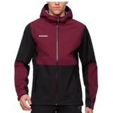 Mammut - Linard Guide - Hardshell Jacket - Zwart/Rood - Waterdicht