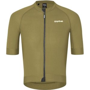 GripGrab Pace S/S Jersey Fietsshirt (Heren |olijfgroen)