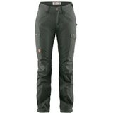 Fjällräven Womens Kaipak Trousers Curved Trekkingbroek (Dames |grijs)