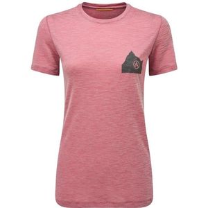 ARTILECT Womens Sprint Tee Merinoshirt (Dames |pink)