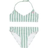 Roxy - Bico Active Triangle Bra Set - Bikini - Wit/Grijs - Stretch, 82% Polyester, 18% Elastaan