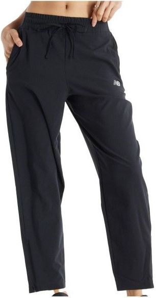 New Balance - SPORT ESSENTIALS PERFORMANCE WOVEN PANT - Trainingsbroek - Zwart