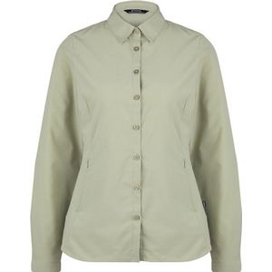 Stoic Womens AntiMosquito ByskeSt Shirt L/S B-artikel Blouse (Dames |grijs)
