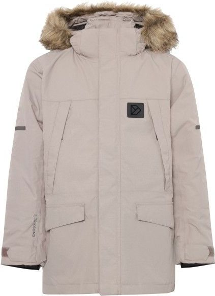 Didriksons - Sylvin Kids Parka - Grijs - Waterdicht