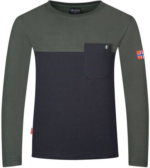 Trollkids Kids Bergen Longsleeve Longsleeve (Kinderen |grijs)