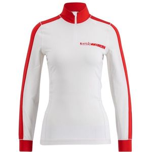 Swix Womens Triac Dry Long Sleeve Sportshirt (Dames |wit/grijs)