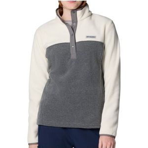 Columbia Womens Benton Springs 1/2 Snap Pull Over II Fleecetrui (Dames |grijs)